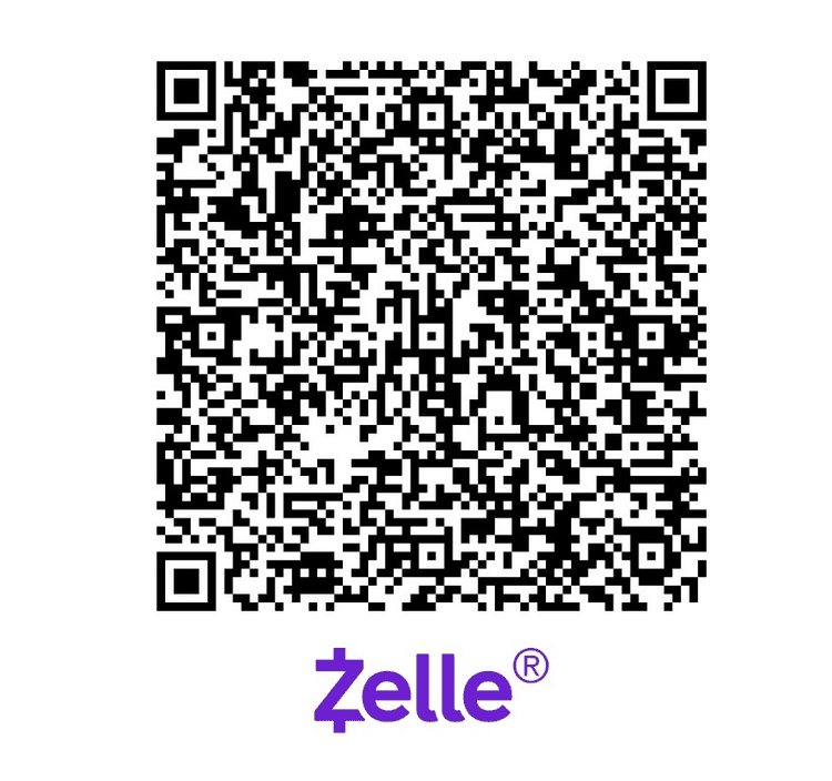Zelle QR code for The Hanmade Shop