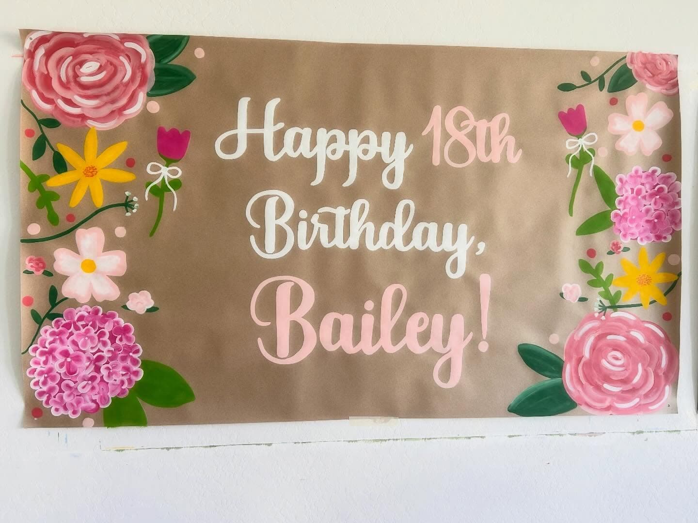 Bailey's 18th Birthday