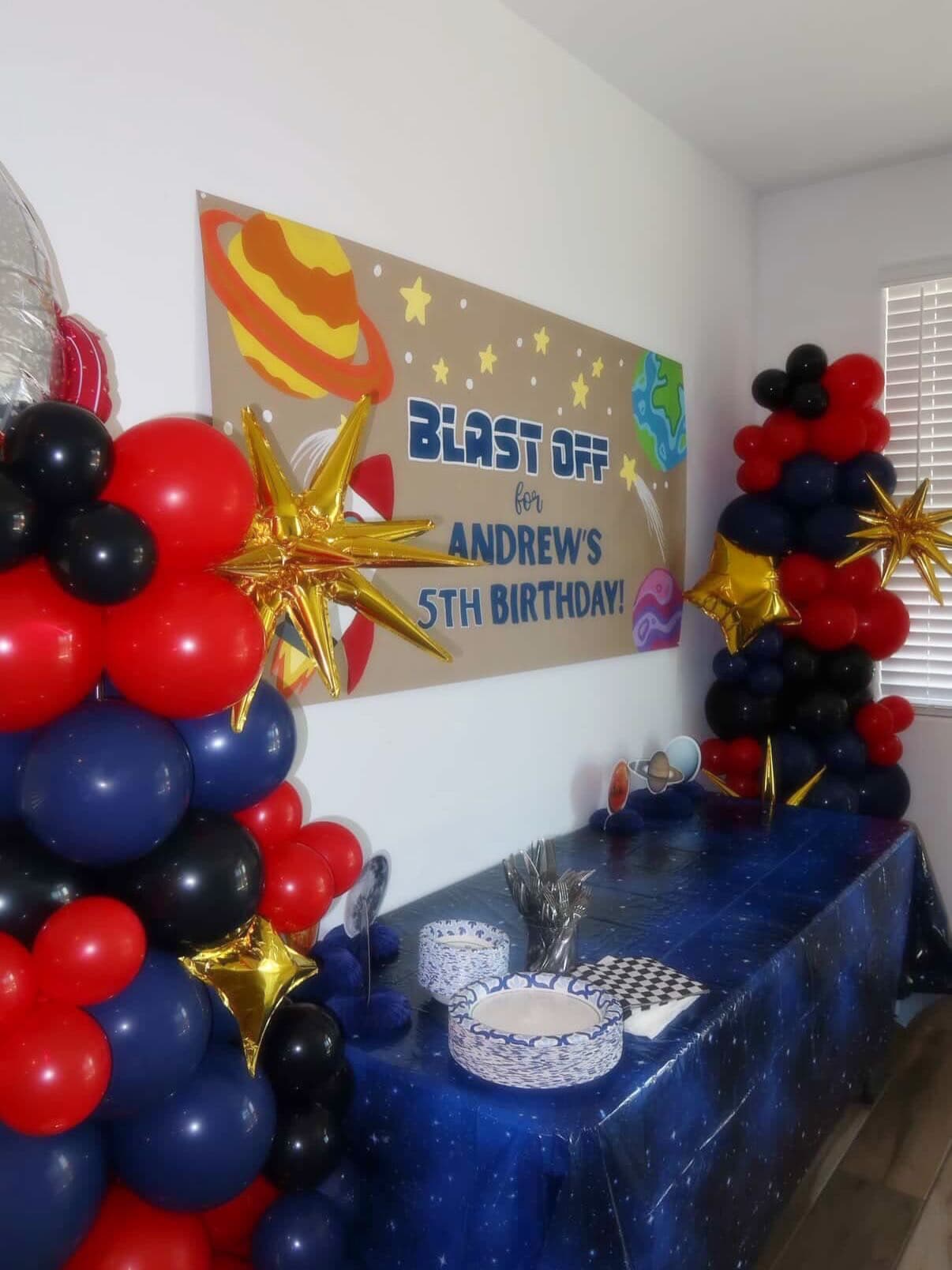 Blast Off, Andrew's 5th