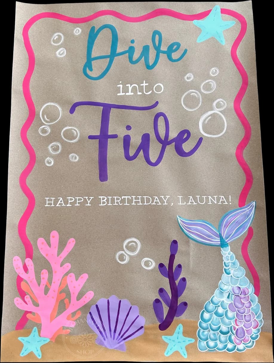 Dive into Five, Happy Birthday Launa!